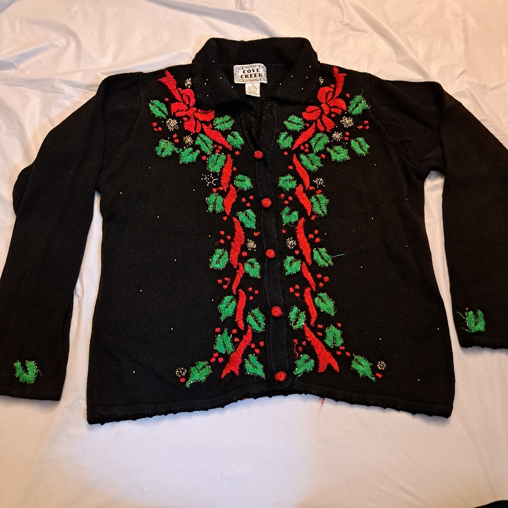 Vintage Christmas Sweater by Cove Creek